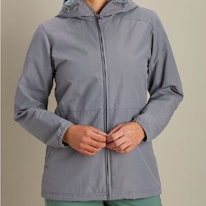 Duluth Trading Grabreaker Jacket Windbreaker Women’s XXL Gray